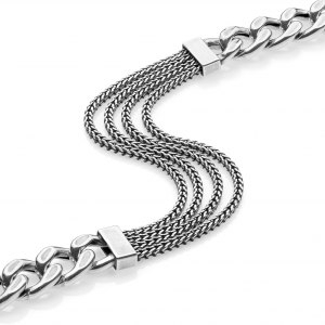 Bracciale in Argento con grumetta